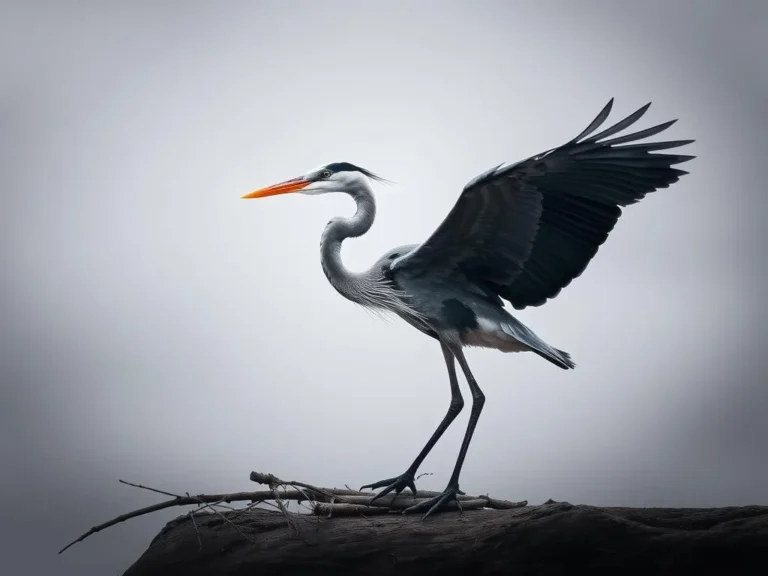 The Great Blue Heron: A Symbol of Grace and Patience