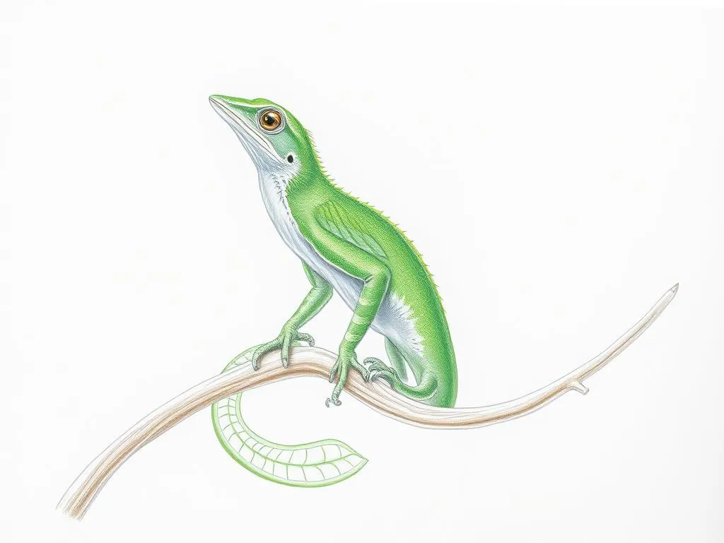 Green Anole Symbolism and Spirit Animal