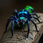 green bottle blue tarantula symbolism and meaning