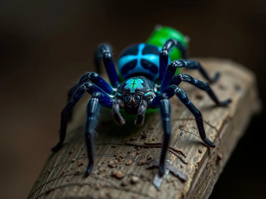 green bottle blue tarantula symbolism and meaning