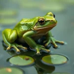 green frog symbolism and meaning