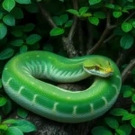 green tree python symbolism and meaning