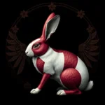 harlequin rabbit symbolism and meaning