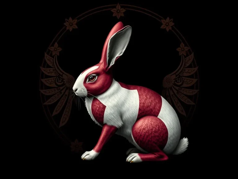 The Enigmatic Harlequin Rabbit: A Deep Dive into Its Symbolism and Spiritual Significance