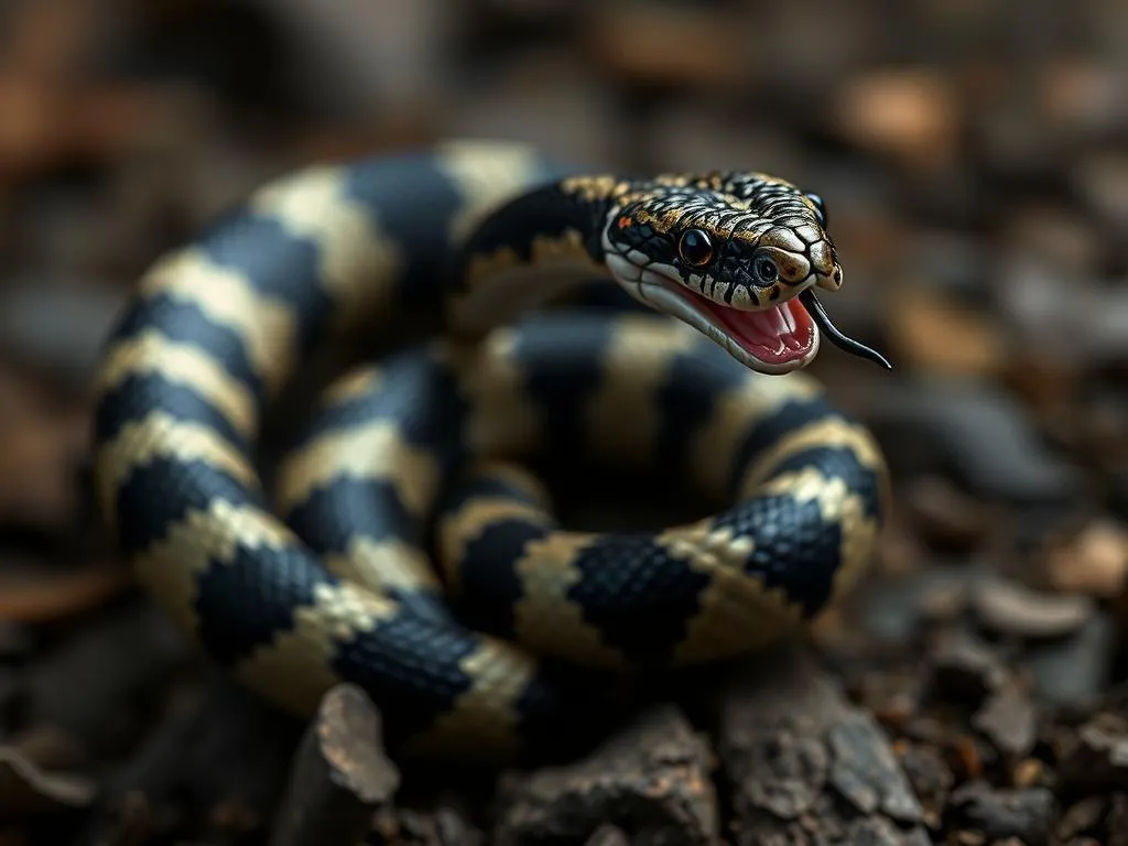 harlequin snake symbolism and meaning