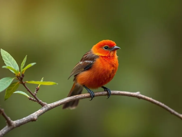 The Hepatic Tanager: Embracing the Spirit of the Red Tanager