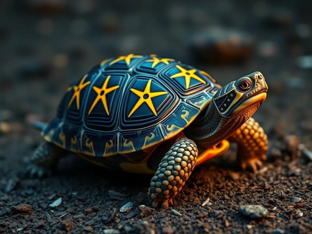 indian star tortoise symbolism and meaning