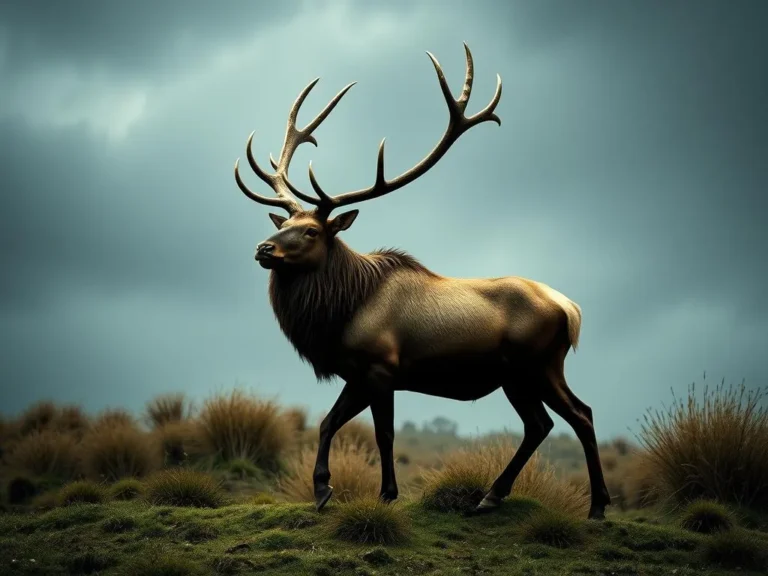 The Majestic Irish Elk: Symbolism and Spiritual Significance