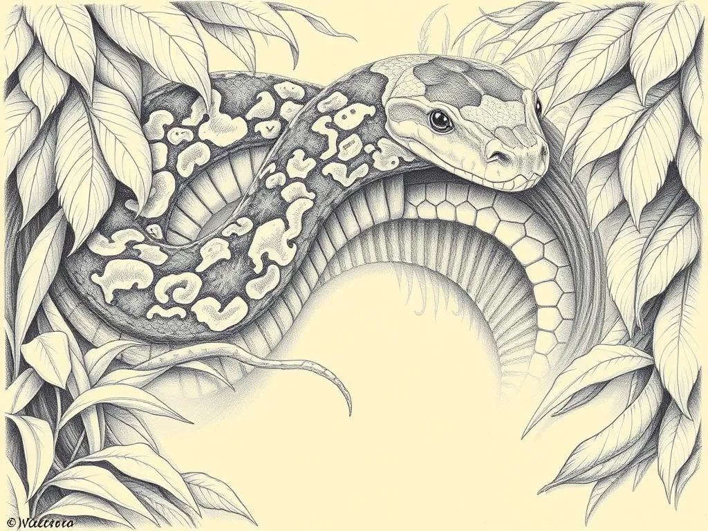 Jungle Carpet Python Symbolism and Spirit Animal