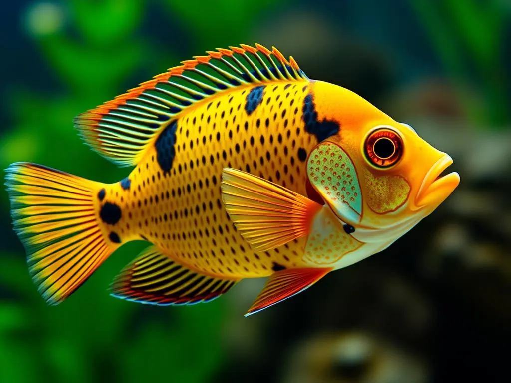 keyhole cichlid symbolism and meaning