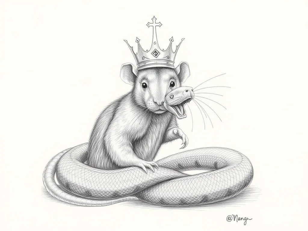 King Rat Snake Symbolism and Spirit Animal