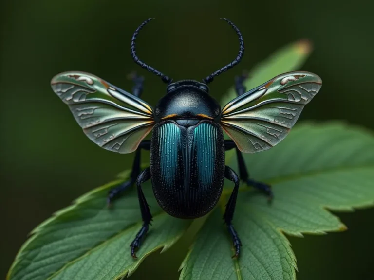 Larder Beetle: A Symbol of Resilience and Transformation