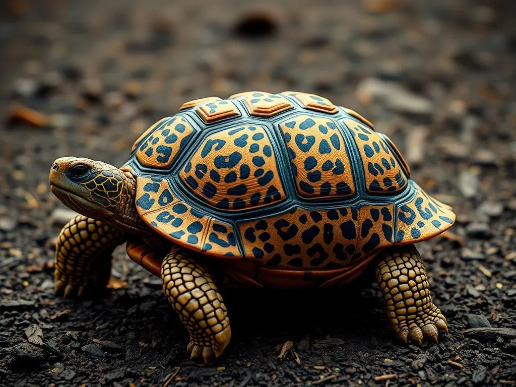 leopard tortoise symbolism and meaning