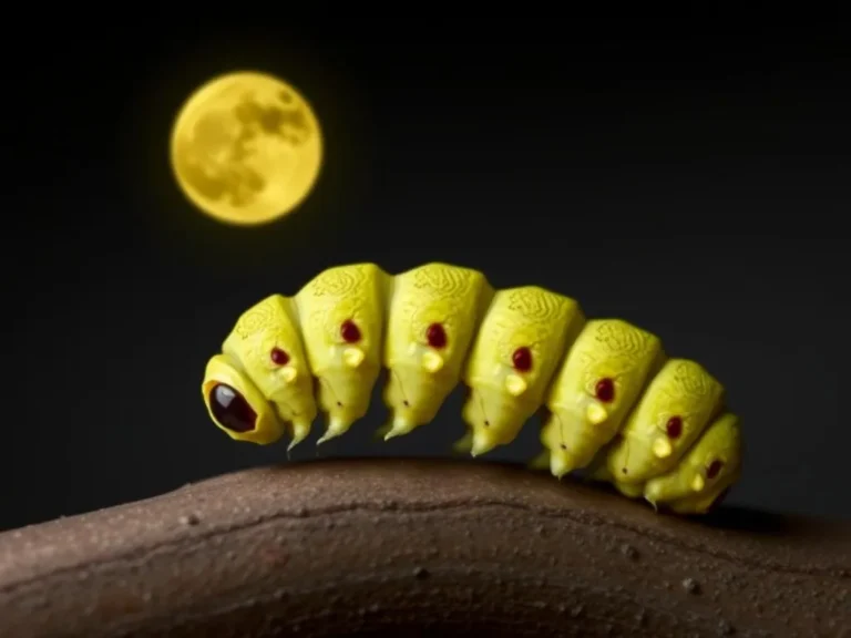 The Enigmatic Luna Moth Caterpillar: Symbolism and Significance