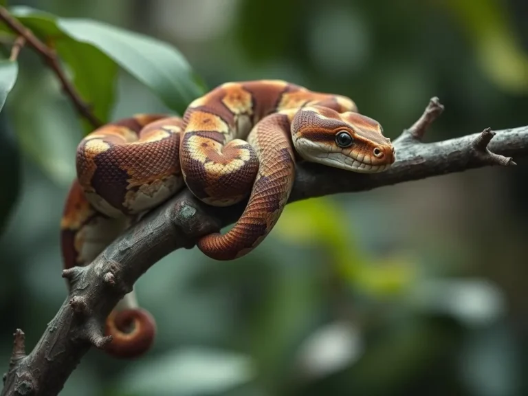 The Enigmatic Madagascar Tree Boa: A Journey into Its Symbolism