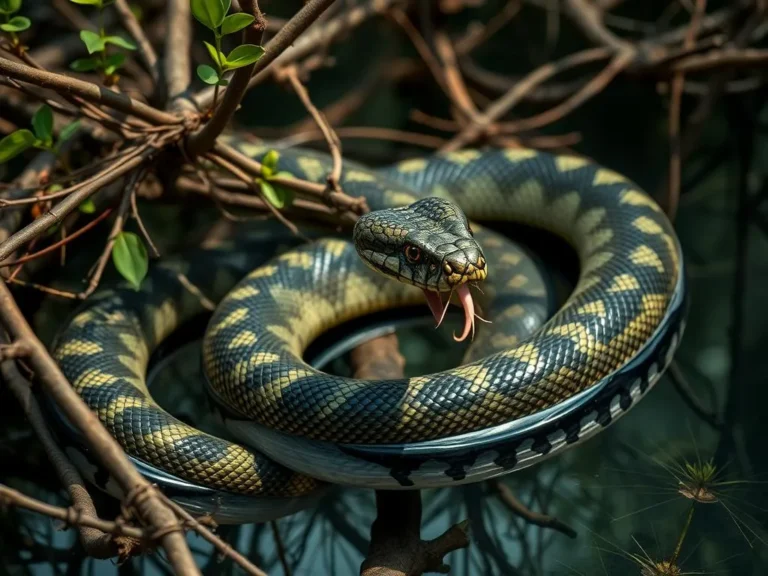 The Mystique of Mangrove Snake: Symbolism and Spiritual Significance