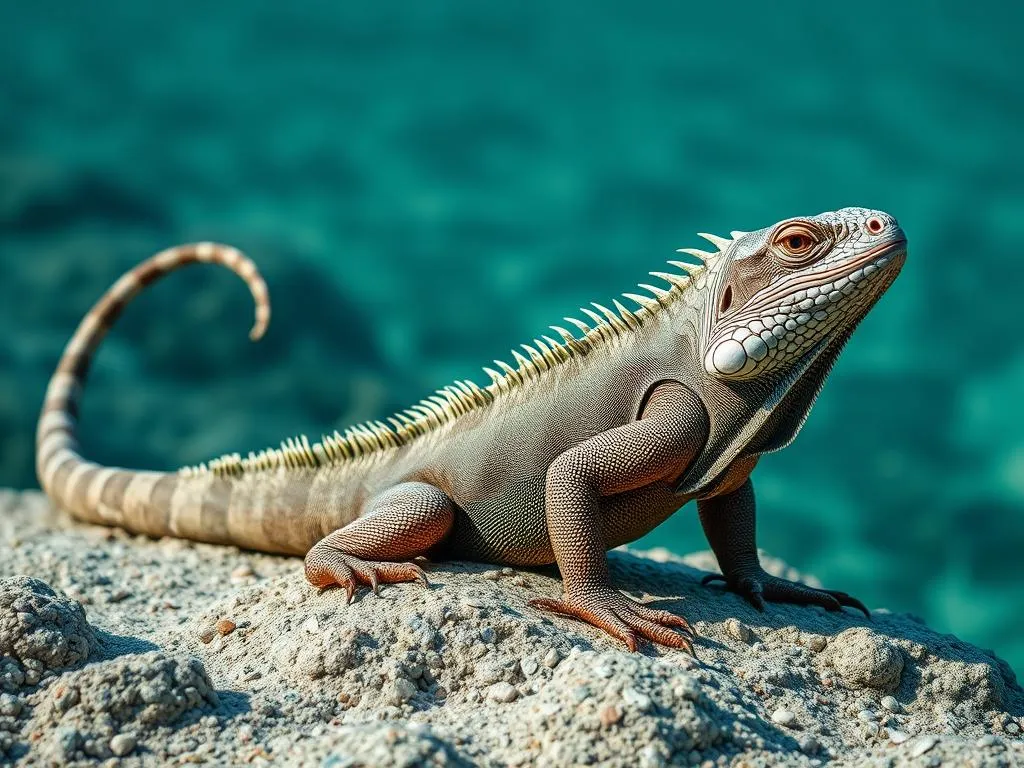 marine iguana symbolism and meaning