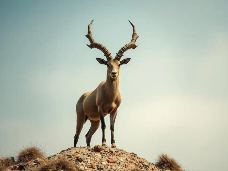 The Markhor: A Journey Through Its Symbolism and Spiritual Significance