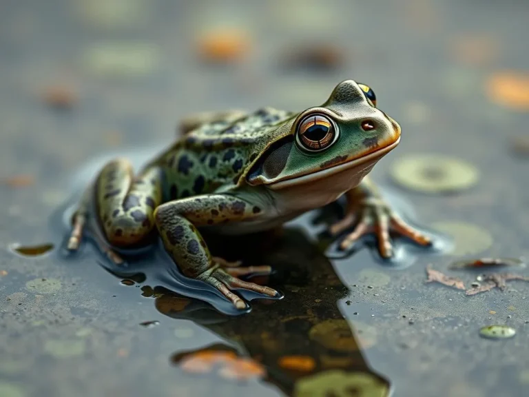 Marsh Frog: A Dive into Its Symbolism and Spiritual Essence