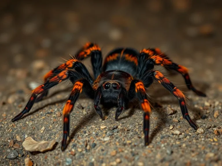 The Enigmatic Mexican Fireleg Tarantula: A Symbol of Transformation and Resilience