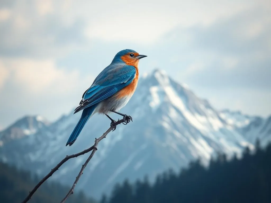 mountain bluebird symbolism and meaning