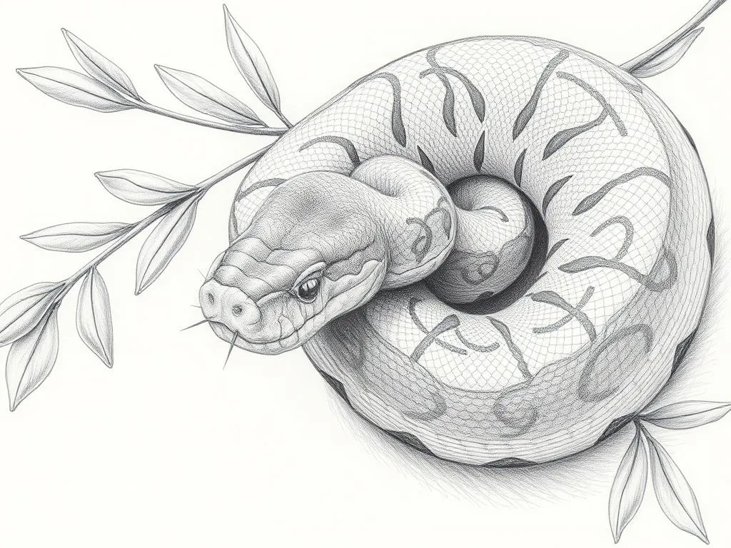 Olive Python Symbolism and Spirit Animal