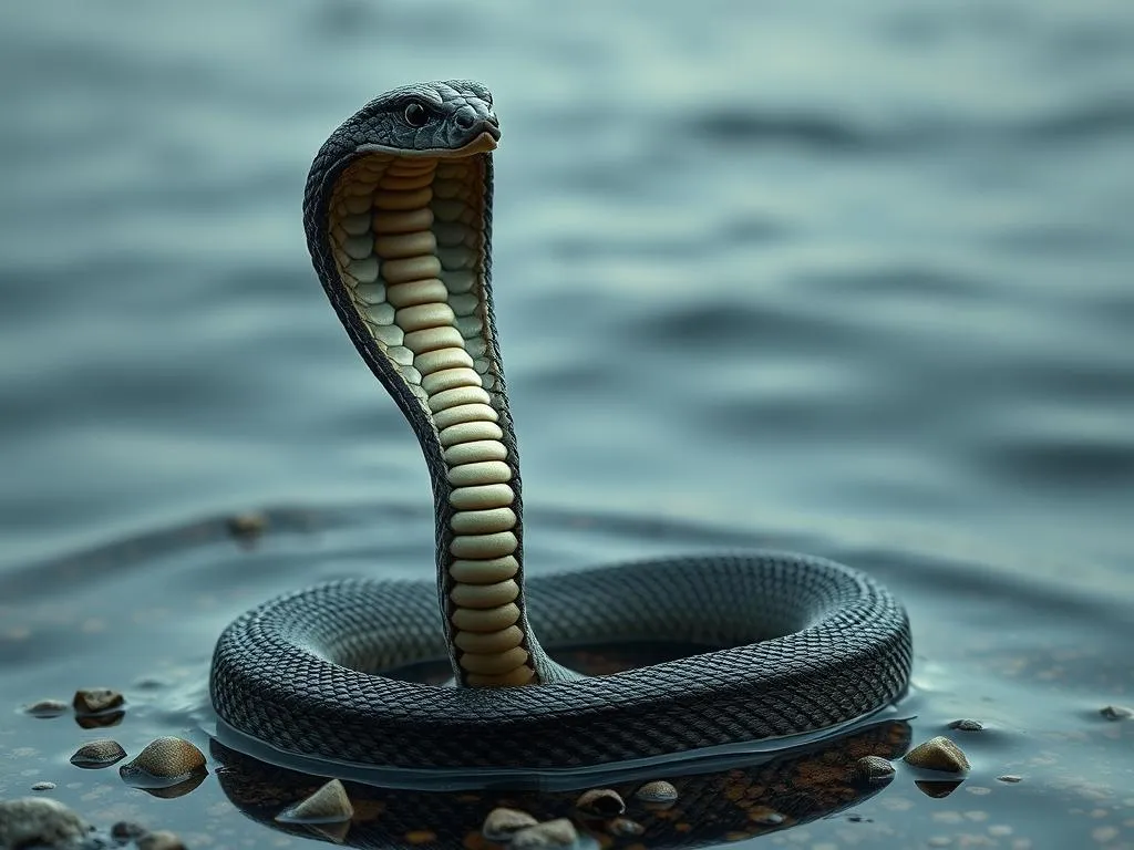 olive sea snake symbolism and meaning