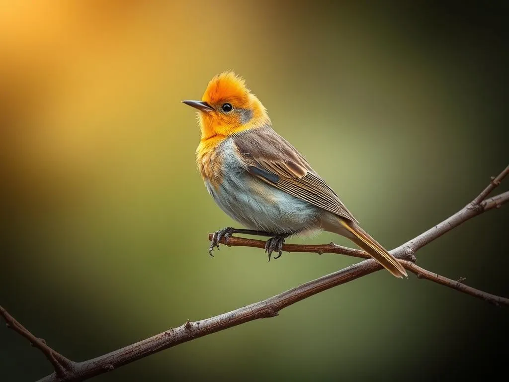 orange crowned warbler symbolism and meaning