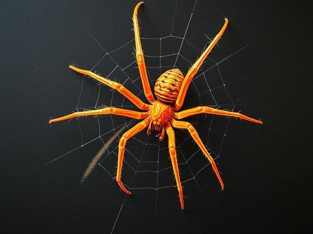 Orange Spider Symbolism and Spirit Animal