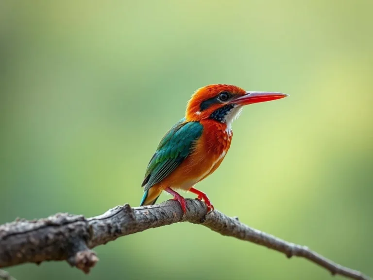 The Enigmatic Oriental Dwarf Kingfisher: A Dive into Its Symbolism