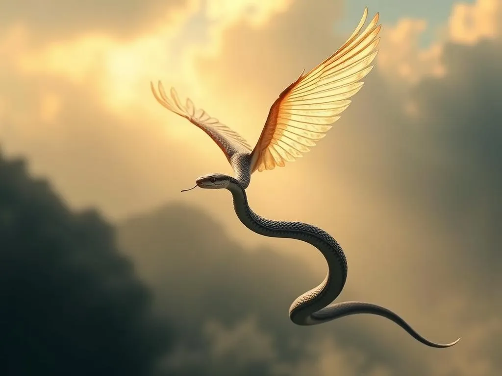 paradise flying snake symbolism and meaning