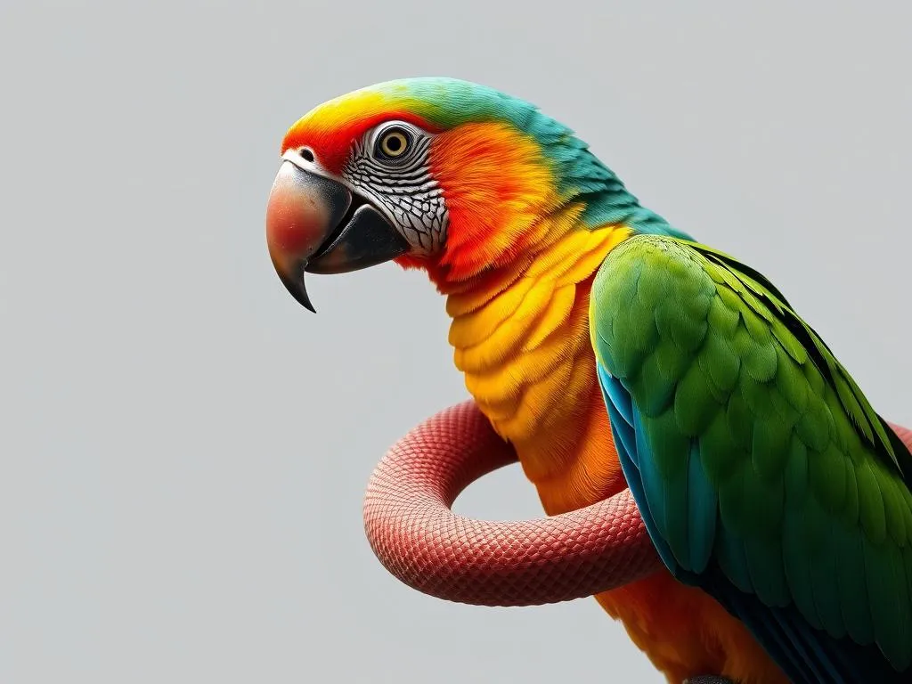 parrot snake symbolism and meaning