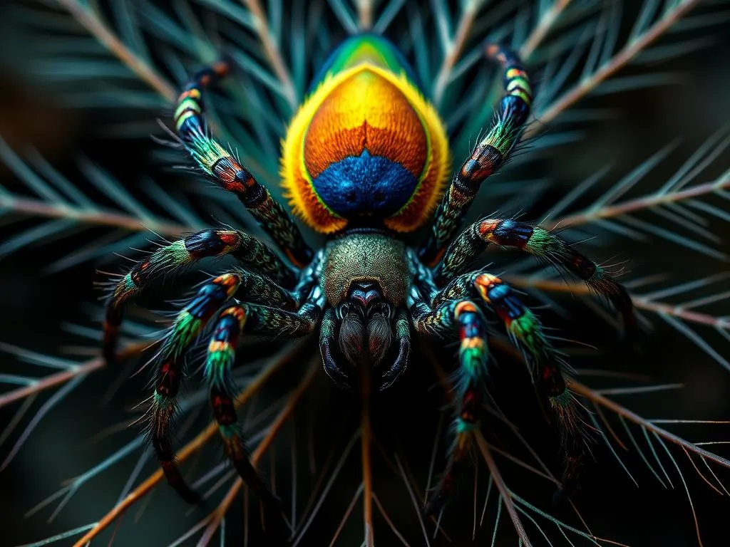 peacock spider symbolism and meaning