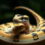 pied ball python symbolism and meaning