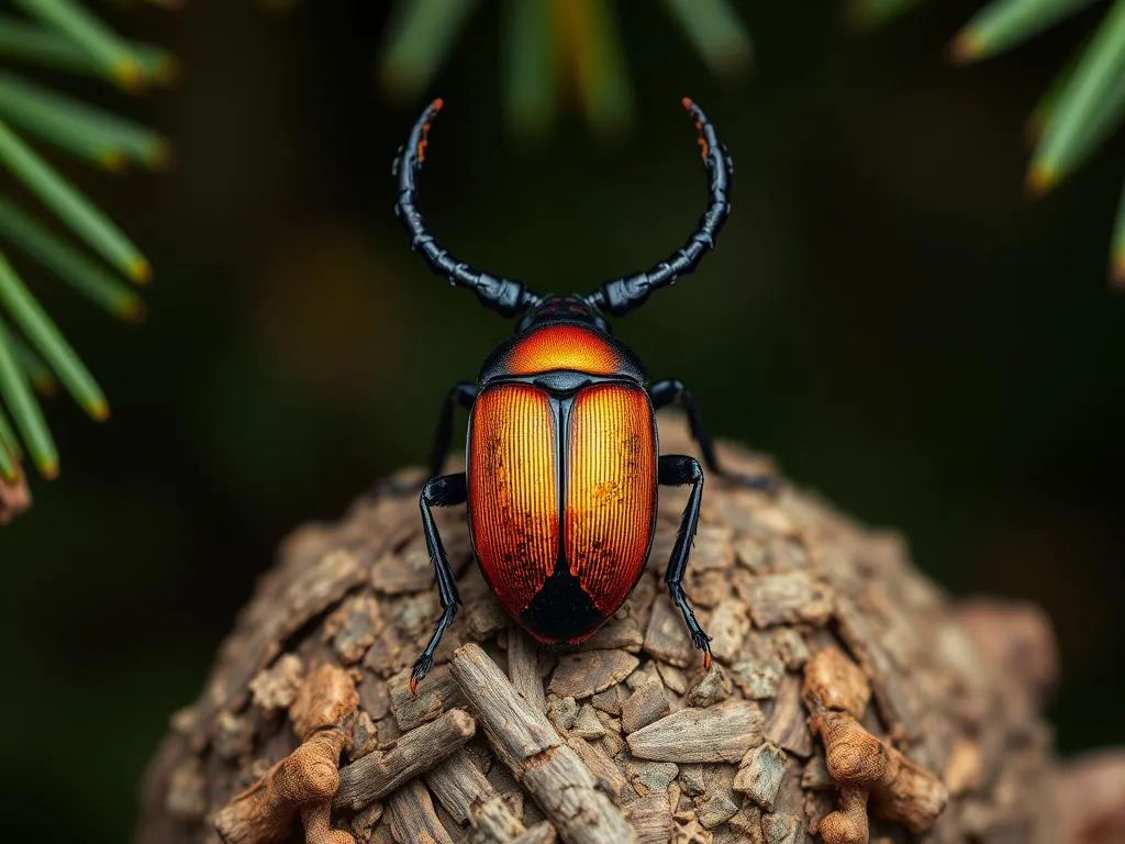 pine beetle symbolism and meaning