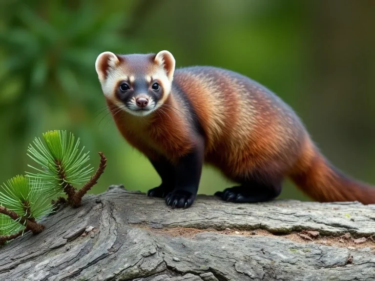 The Enigmatic Pine Marten: Symbolism and Spirit Animal Insights