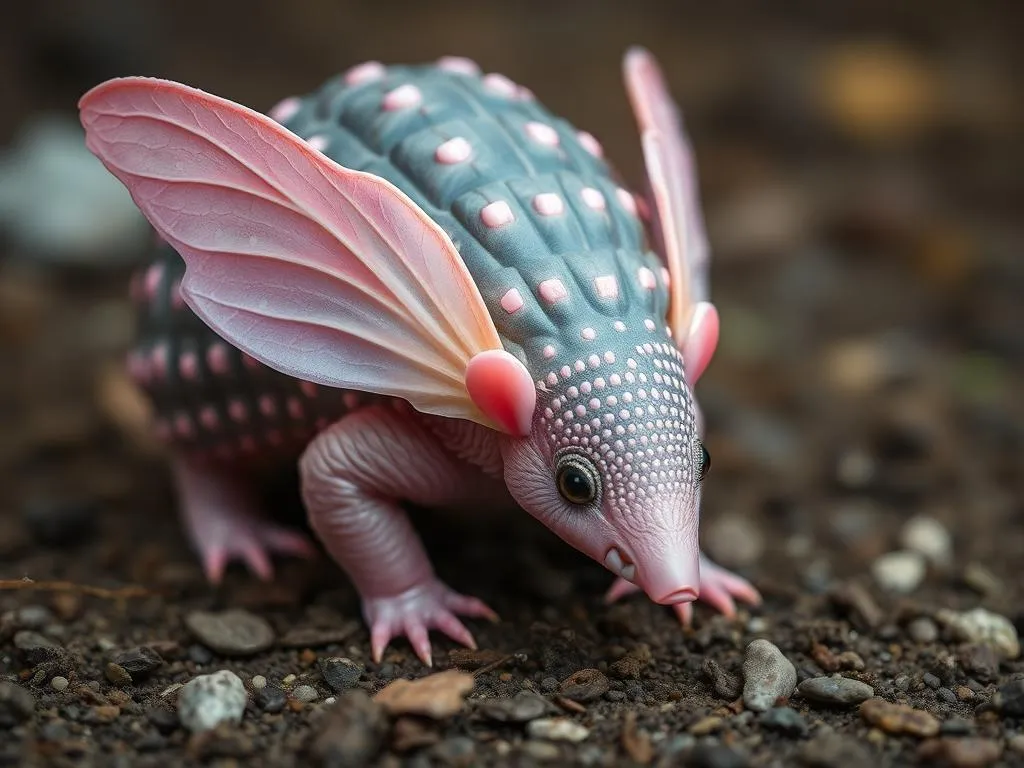 pink fairy armadillo symbolism and meaning