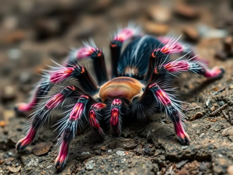 The Enigmatic Pink Toed Tarantula: Symbolism and Spiritual Significance