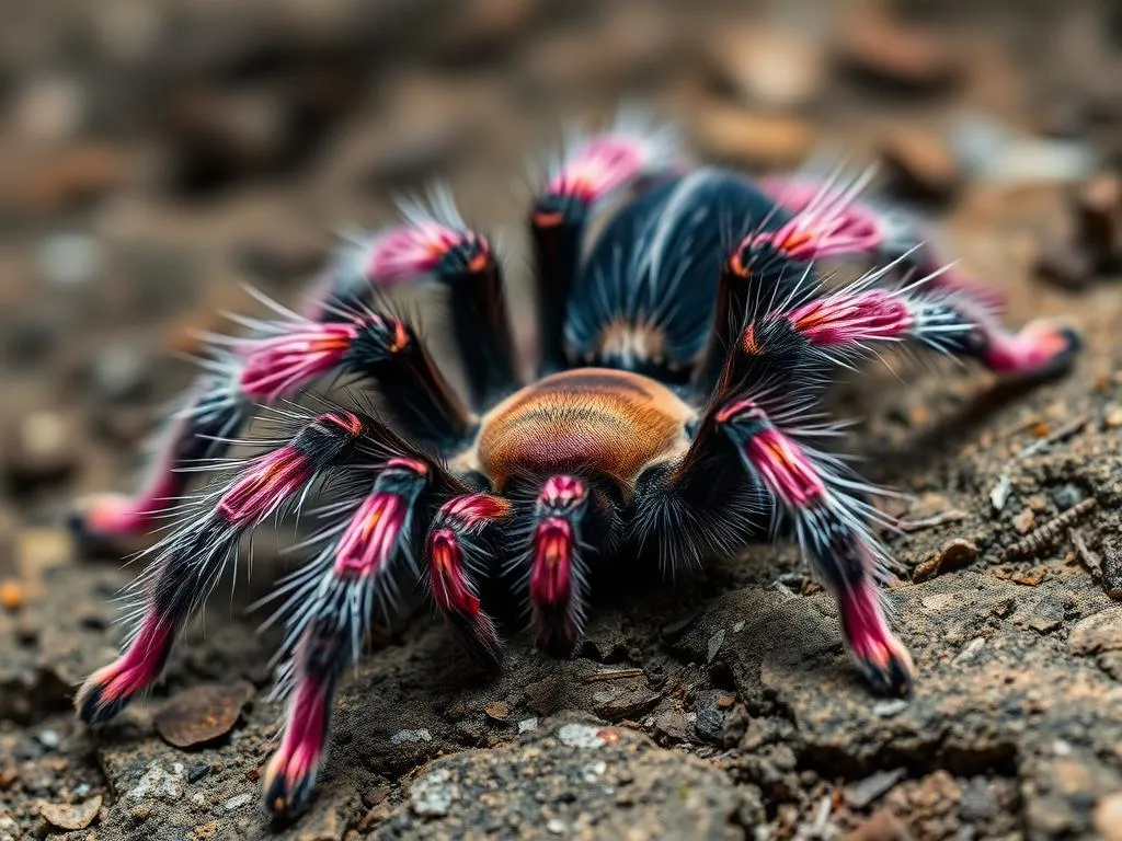 pink toed tarantula symbolism and meaning