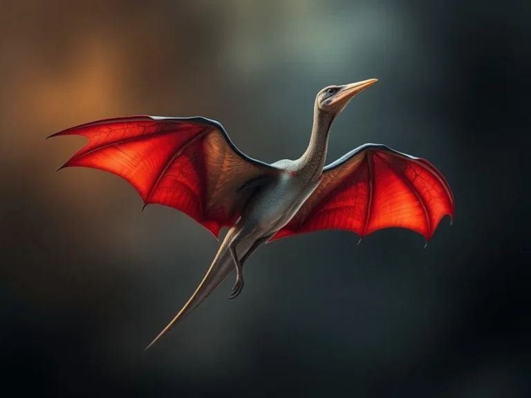 Pteranodon: The Winged Symbol of Freedom and Transformation