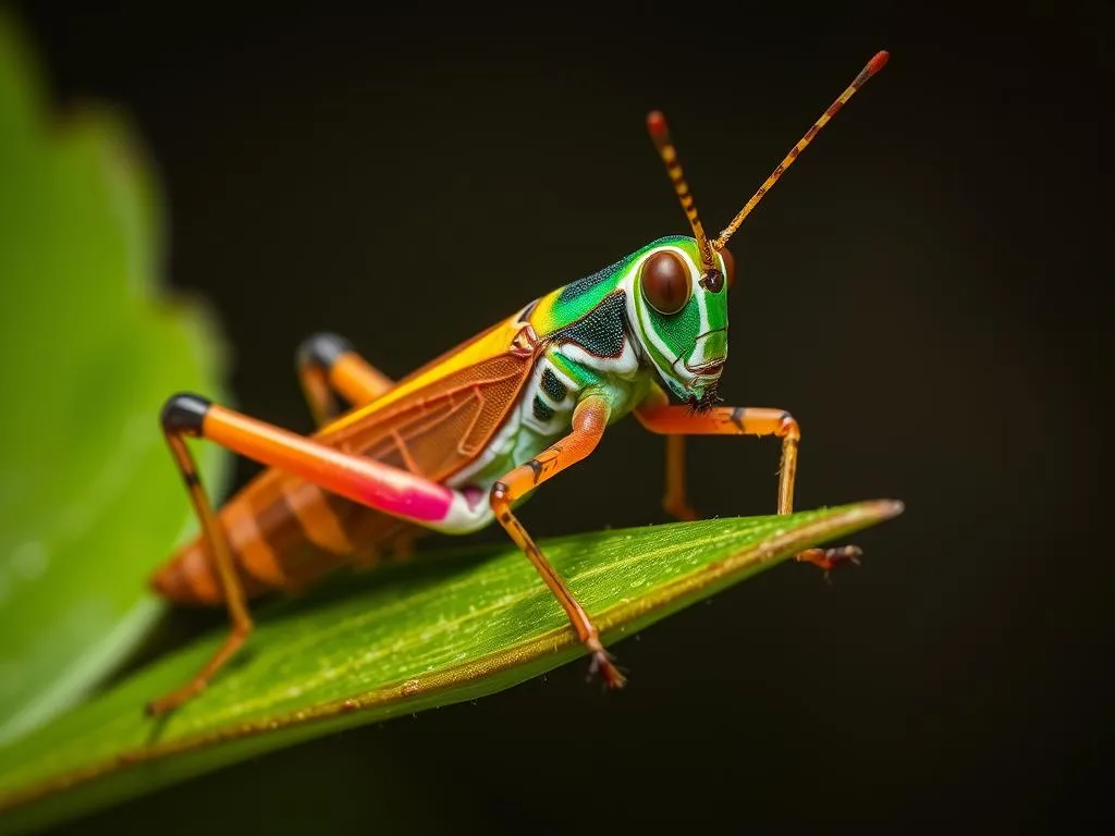 rainbow grasshopper dactylotum symbolism