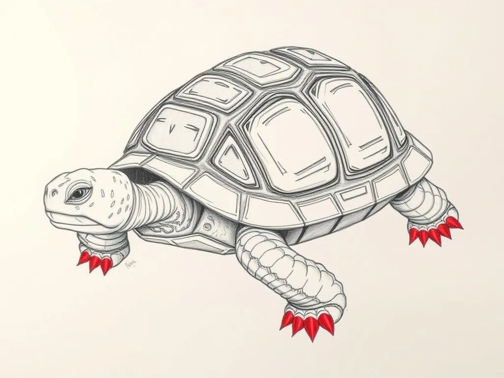 Red Footed Tortoise Symbolism and Spirit Animal