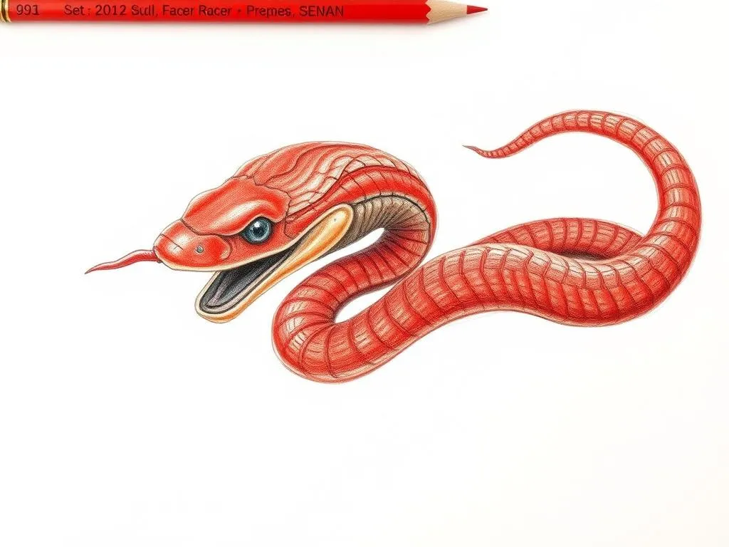 Red Racer Snake Symbolism and Spirit Animal