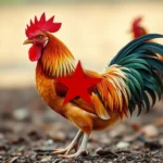 red star chicken symbolism and meaning