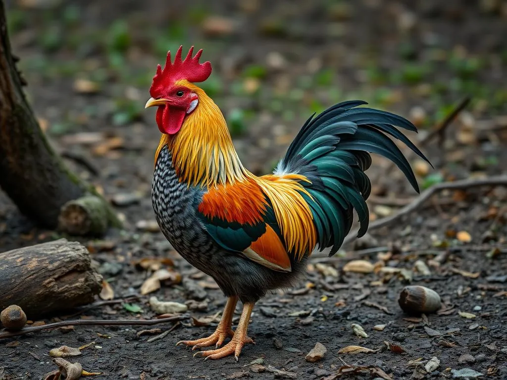 redcap chicken symbolism and meaning