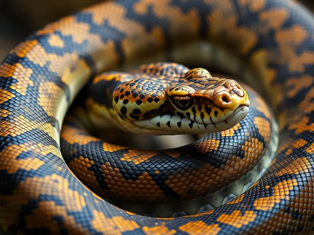 reticulated python symbolism and meaning