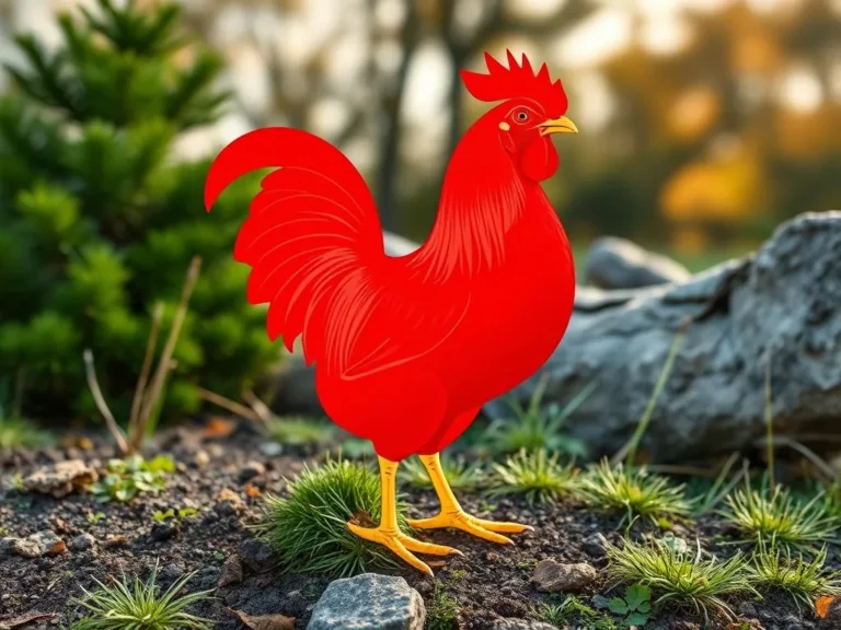 The Rhode Island Red Chicken: A Symbol of Resilience and Abundance