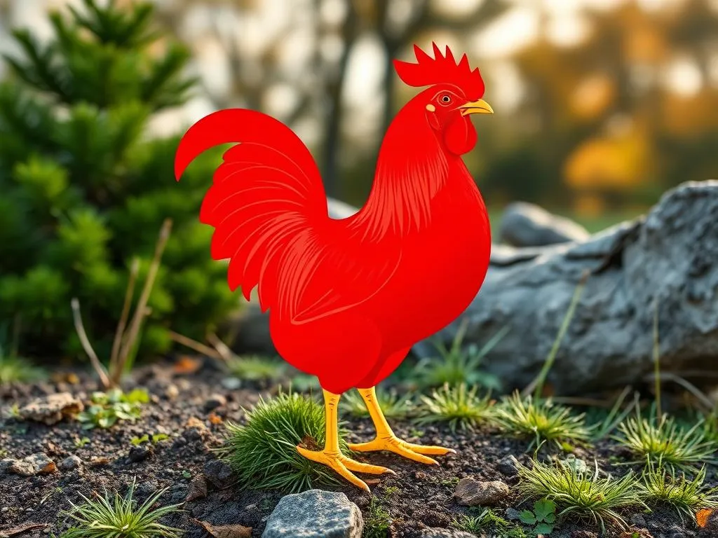 rhode island red chicken symbolism and meaning