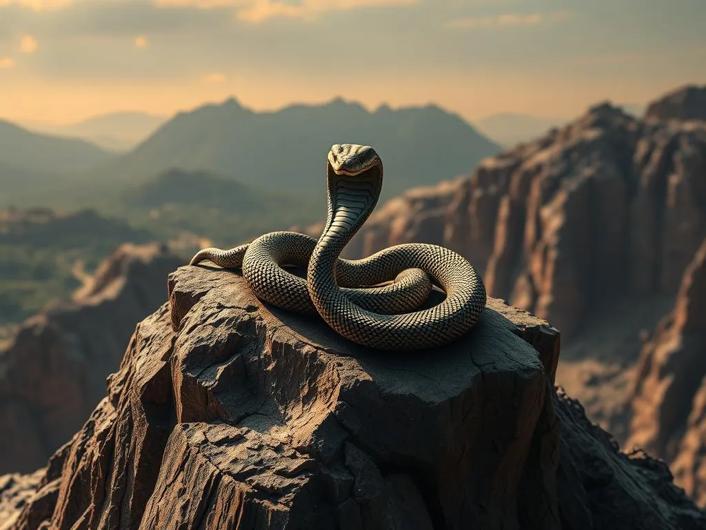 rim rock crowned snake symbolism and meaning