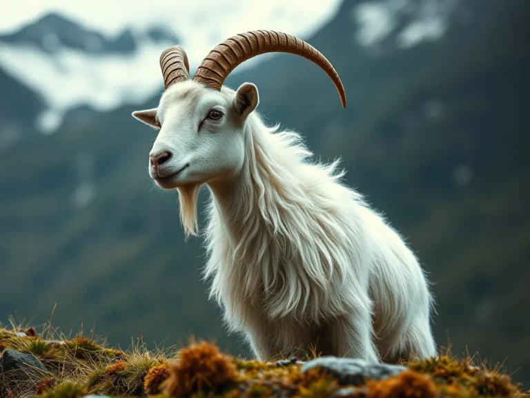 The Saanen Goat: A Symbol of Purity, Grace, and Resilience